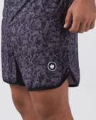Kingz night camo grappling shorts -grey